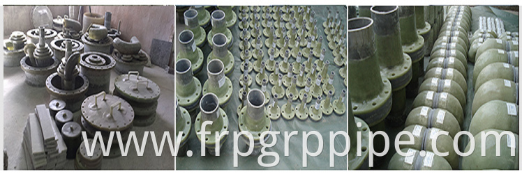 GRP saddle Fiberglass flange FRP elbow fiberglass tee GRP FRP pipe fittings GRP Elbow FRP pipe flange fitting 1